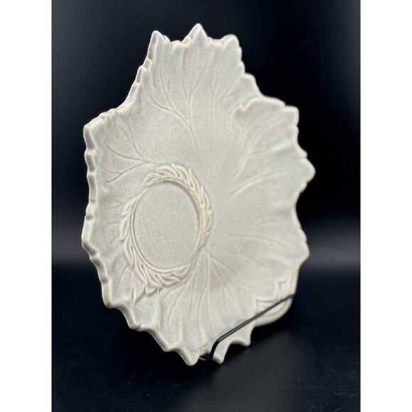 Woodfield Dove Gray Plate for Tea & Toast Snack Set by Steubenville - Picture 2 of 8